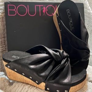 Corkys Wedge Sandal size 7